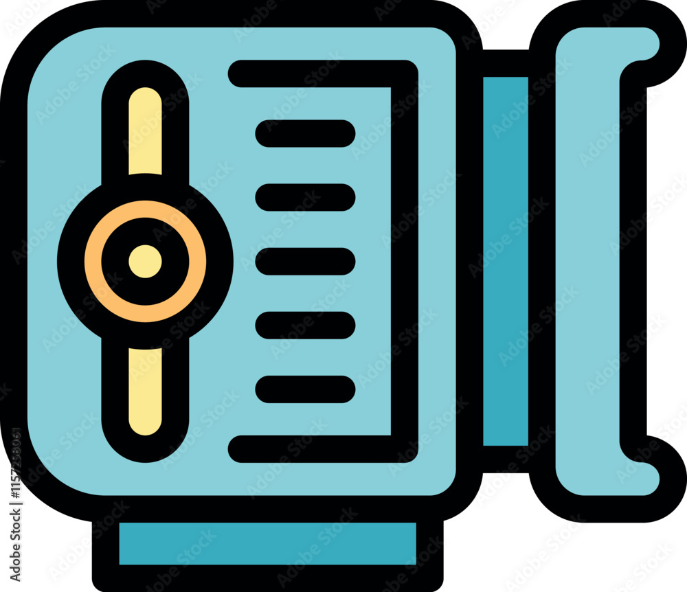 Poster electric meter accurately recording energy usage, ensuring efficient monitoring and billing for resi