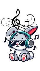 cute rabbit music 