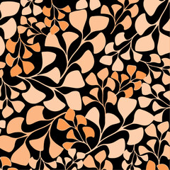 Seamless Patterrn Design Art Illustration Floral