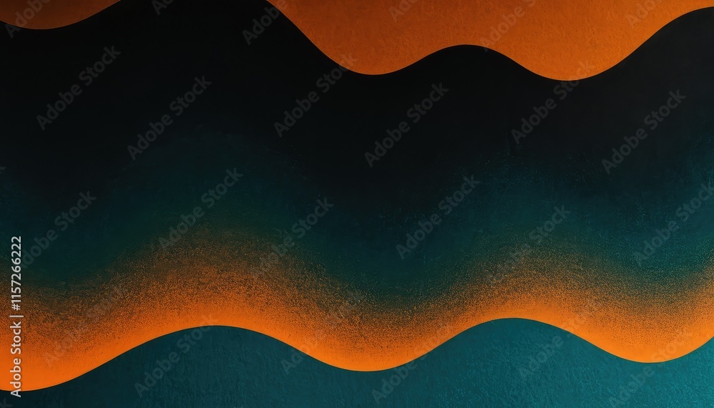 Poster abstract technology futuristic glowing curved line on dark blue background gradient flow background 