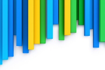 Obraz premium A diagonal abstract background in blue and green with a blurred effect, ideal for websites, social media, presentations, posters, and other uses.