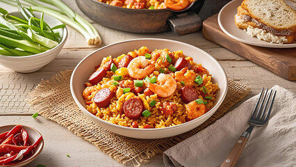 Jambalaya American Food