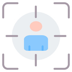 Fototapeta premium Focus Icon