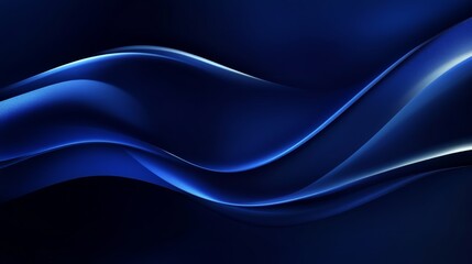 Fototapeta premium Dark blue shiny abstract background with copy space for design. Long web banner. Website header. Christmas, New Year, birthday, anniversary, holiday, celebration, holiday concept.