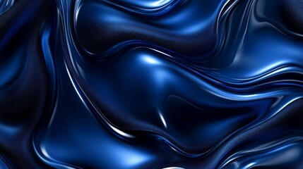 Obraz premium Dark blue shiny abstract background with copy space for design. Long web banner. Website header. Christmas, New Year, birthday, anniversary, holiday, celebration, holiday concept.