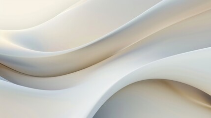 An abstract composition with soft curves and a prominent blank space for text at the top