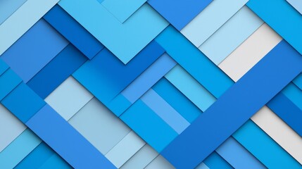 A lively digital pixel glitch mosaic in cyan.