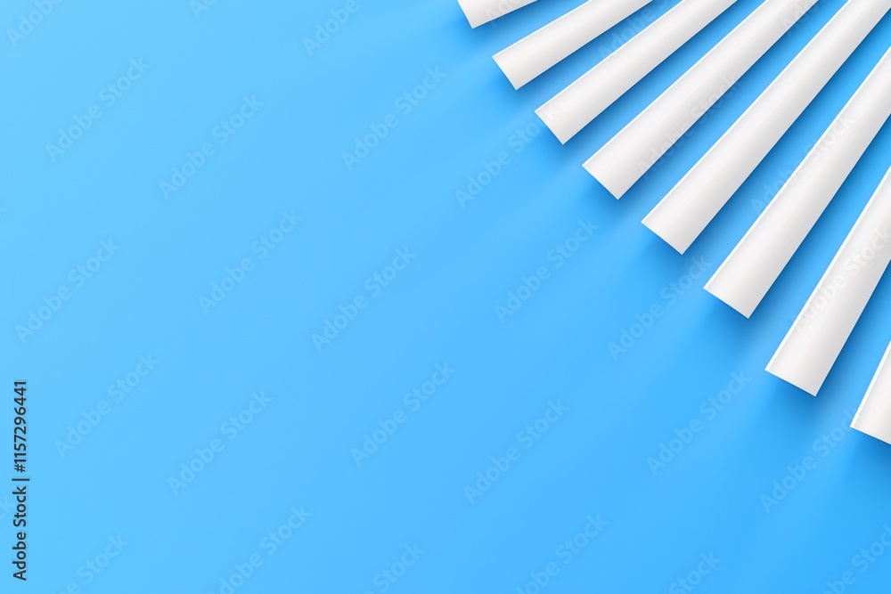 Poster a dark blue gradient abstract background with a blue line in motion.