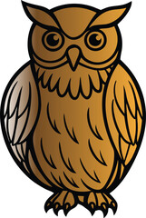 Owl design art and illustrato eps