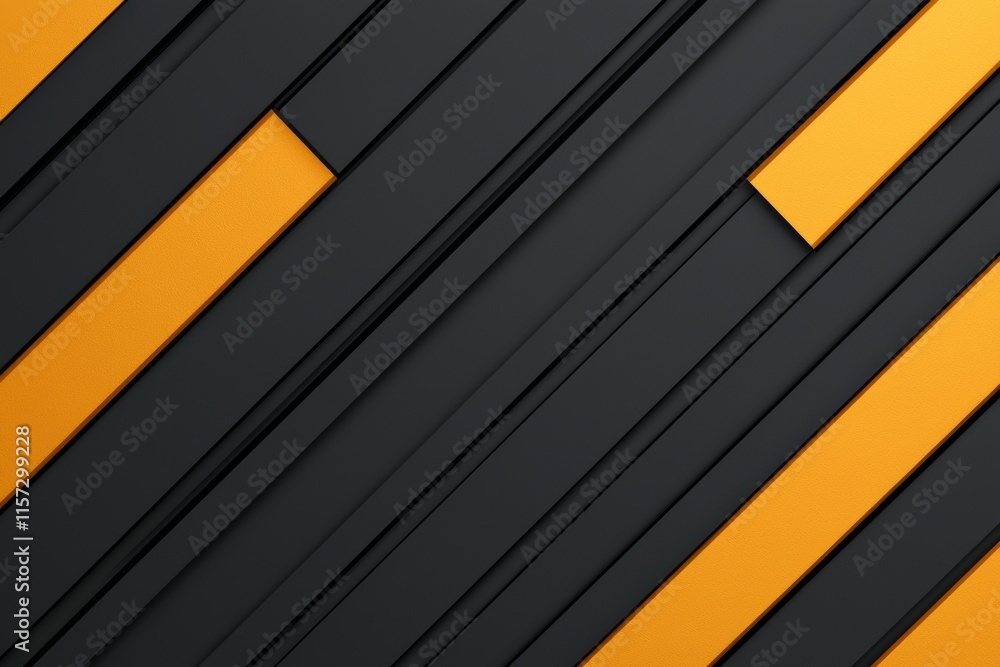 Poster an abstract design featuring black and gold with white highlights, using a gradient surface and meta