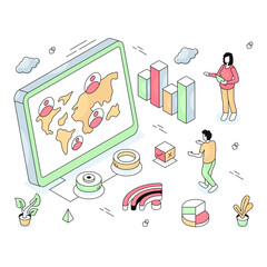 Vector design of solar home