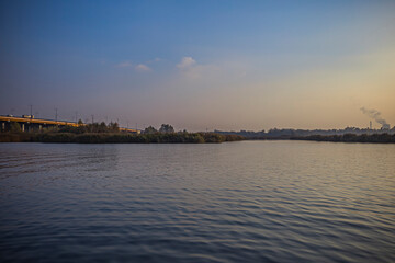 the Pregolya river on the outskirts of Konigsberg