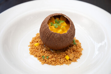 tropical dessert