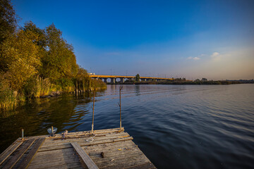 the Pregolya river on the outskirts of Konigsberg