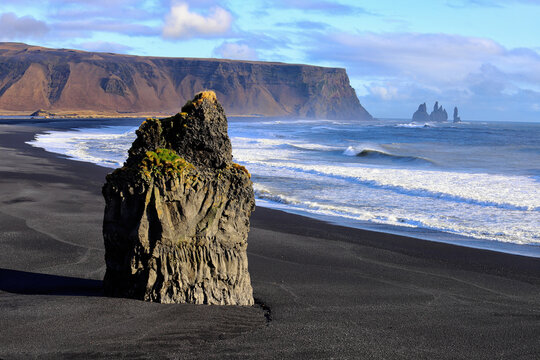 Plage noire de Vik (Islande)