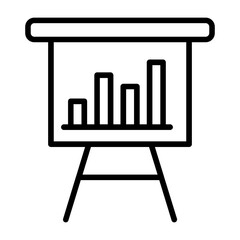 Fototapeta premium Presentation Icon