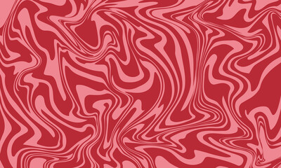 Meat steak texture, salmon pattern. Beef, pork meat and tuna line vector background, editable stroke. Marble liquid waves background.