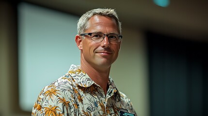 A volunteer receiving a community service award, reflecting purpose and recognition