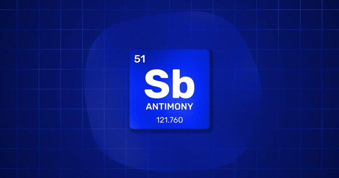 Antimony chemical element Periodic Table