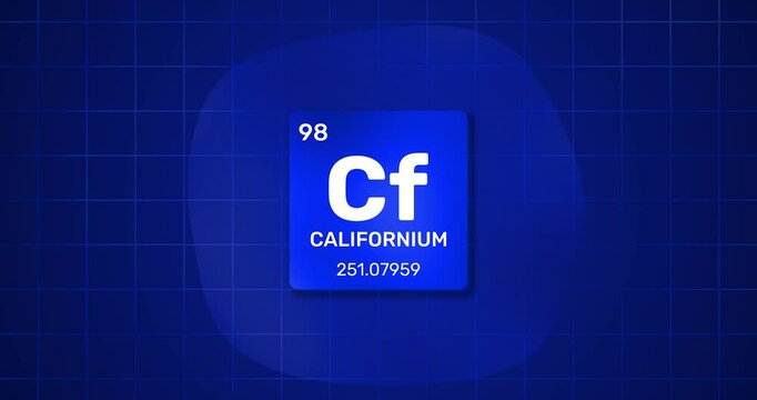 Californium chemical element Periodic Table