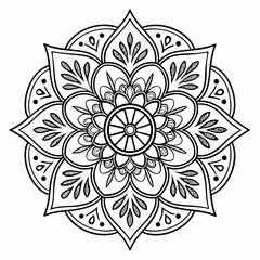 abstract floral ornament