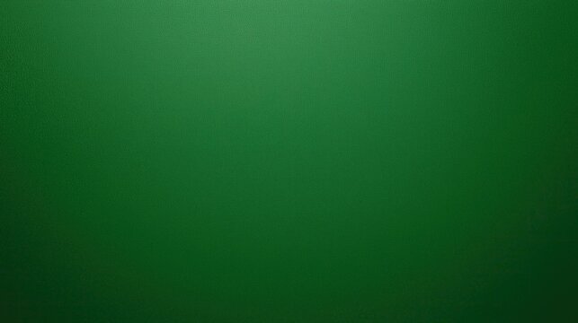 top view on solid green color paper sheet flat surface, texture background   