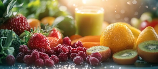 Vibrant Fruits and Vegetables: A Healthy Delight
