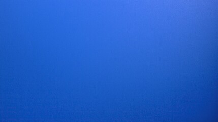 top view on solid blue color paper sheet flat surface, texture background   