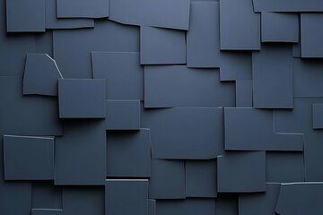 Dark Gray 3D Abstract Background