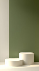 Minimalist 3D Product Display Background