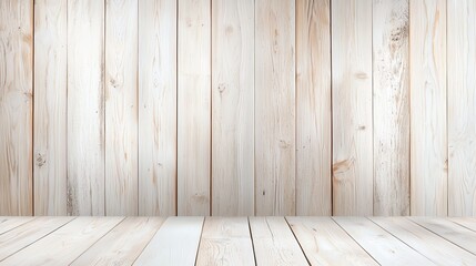 A seamless wooden texture background featuring vertical planks with light, natural wood grain. Perfect for design projects, presentations, and digital artwork.