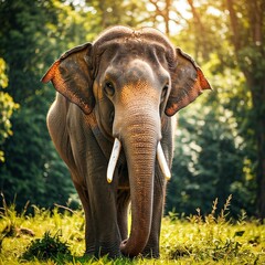 elephant in the park