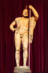 Statue of an Ancient Greek War Veteran