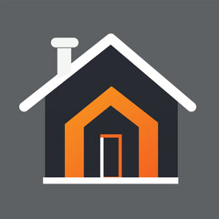 Home icon set for websites and apps house logo real estate Building for human habitation set Editable Vector Stroke