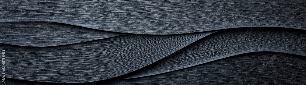 Poster abstract dark waves form an elegant pattern, creating a sophisticated and modern backdrop ideal for 