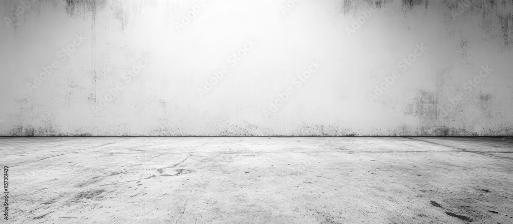 Poster minimalistic concrete wall backdrop ideal for text placement or creative project presentations in a 