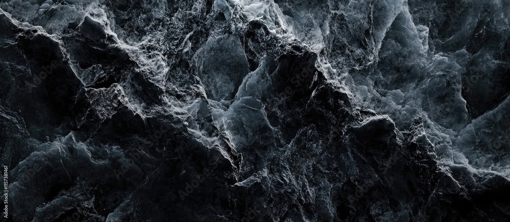 Aufkleber elegant dark grey marble texture with ample empty space for creative banner design and branding appl