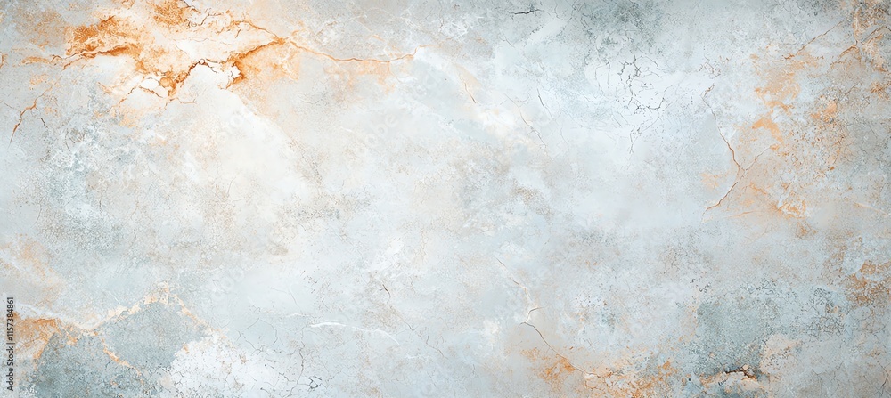 Poster abstract textured background with a blend of soft blue and rusty orange hues, ideal for design proje