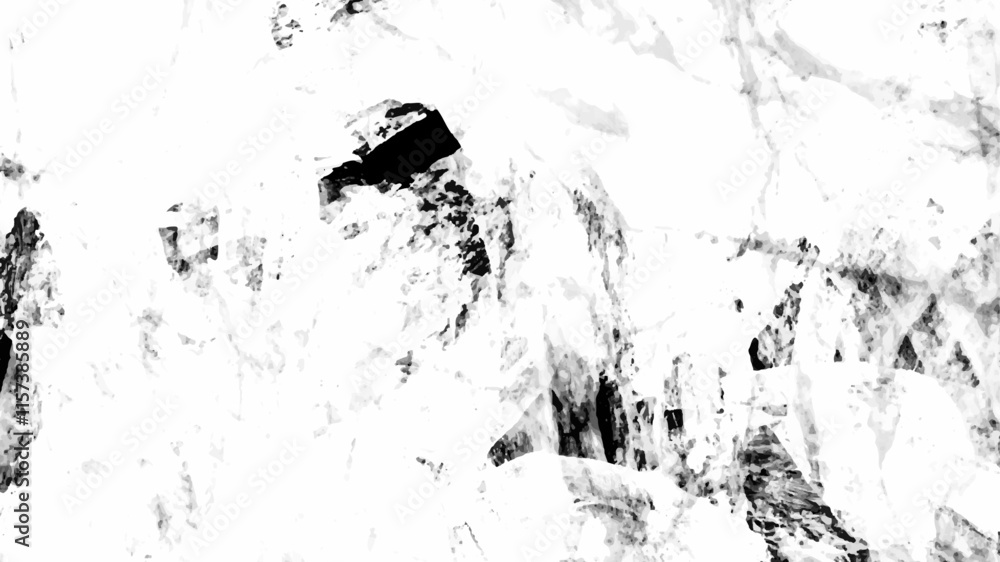 Poster seamless white concrete texture. stone wall marble background vector. horizontal light gray grunge t