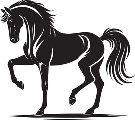 Horse vector silhouette