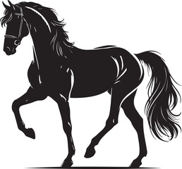 Horse vector silhouette