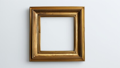 Elegant Antique Gold Frame in Square Shape for  Home Decor Displays