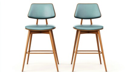 Stylish Bar Stools in Contemporary Kitchen Design Featuring Modern Aesthetics and Comfortable Seating