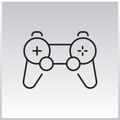 Games outline icon. Gaming icon elements containing points and life bars, console, player, chess, multiplayer, casino and mobile game icons.video games, gaming, technology, gadget, esport.