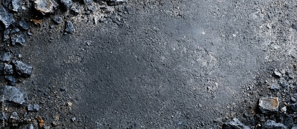 Poster gravel texture background with blank space for text minimalistic design for various applications and