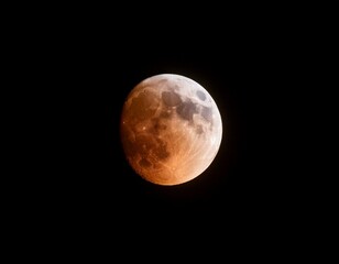 Obraz premium The Full Harvest Moon of September