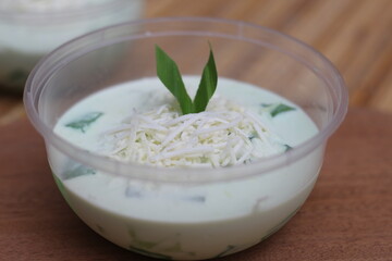 Refreshing Pandan Coconut Dessert