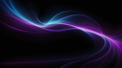 Naklejka premium Diagonal Light Streaks on Black Background