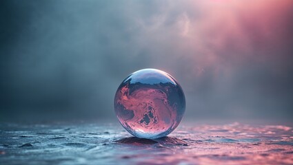 Magic Ball on the Ground