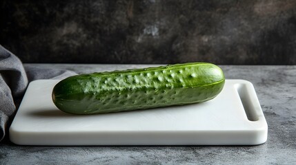 Chopping fresh cucumber kitchen counter food photography bright environment close-up healthy eating concept